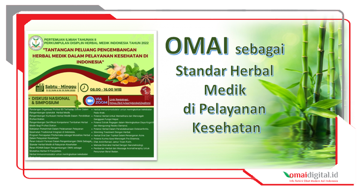 Peran OMAI sebagai Herbal Medik di Pelayanan Kesehatan